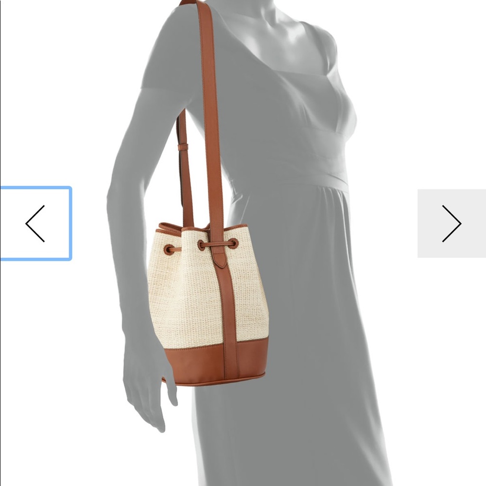 Hunting Season Drawstring in Woven Platano Cognac - Picture 4 of 16